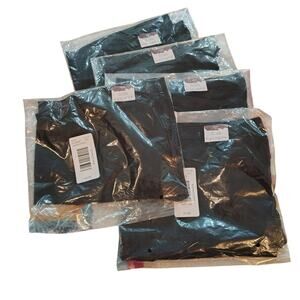 New Cacique Underwear Womens 26/28 Plus Size Panties Full Brief Black Lot 5